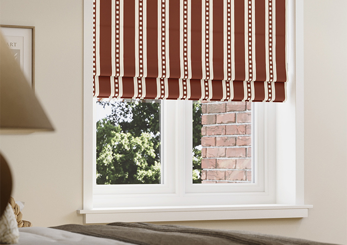 The British Stripe Co. Edgar, Teignbridge No.2 - Twist&Fit Roman Blind - Image 5